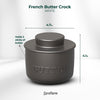 French Butter Crock - Premium Ceramic