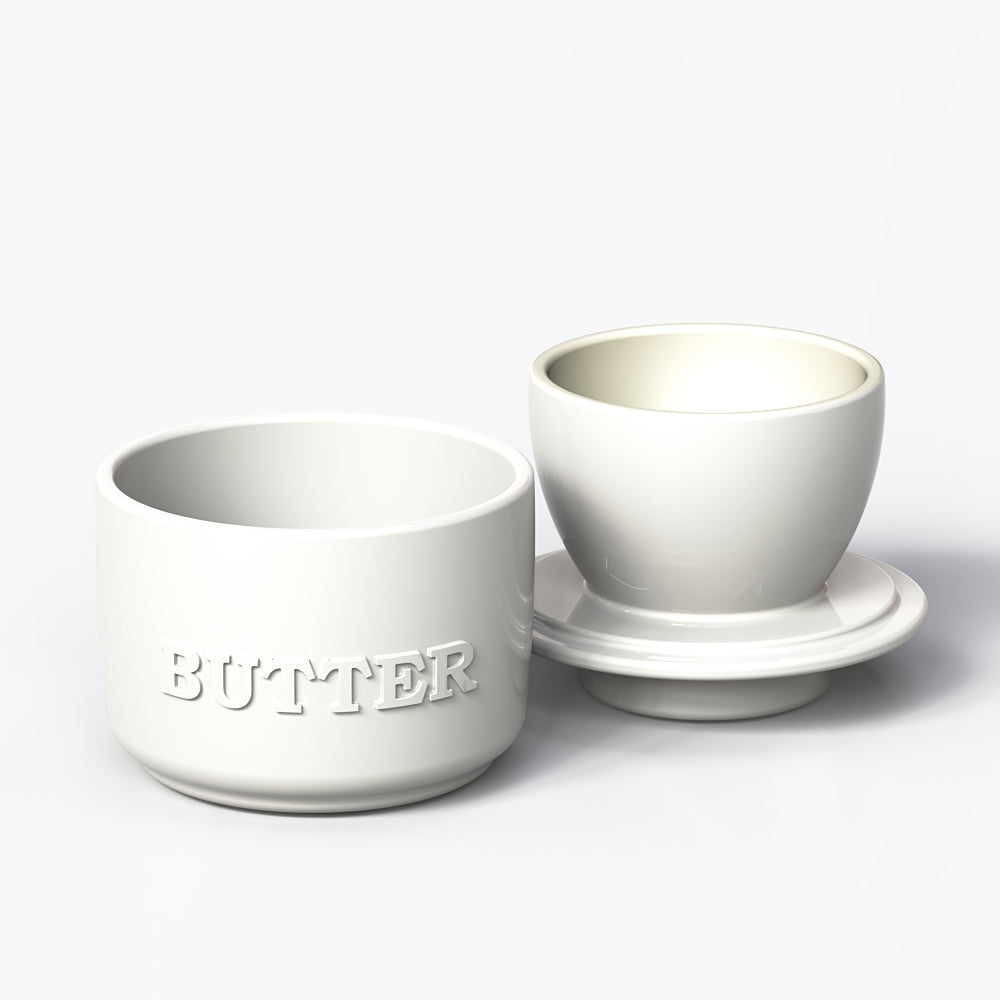 French Butter Crock - Premium Ceramic - Ceraflame French Butter Crock