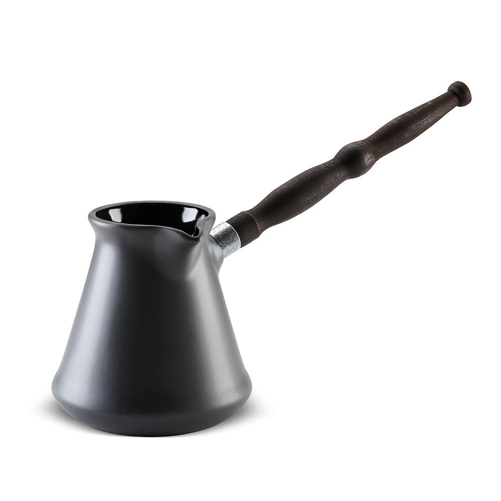 Classic Ibrik - 17 oz - 100% Ceramic Coffee Pot