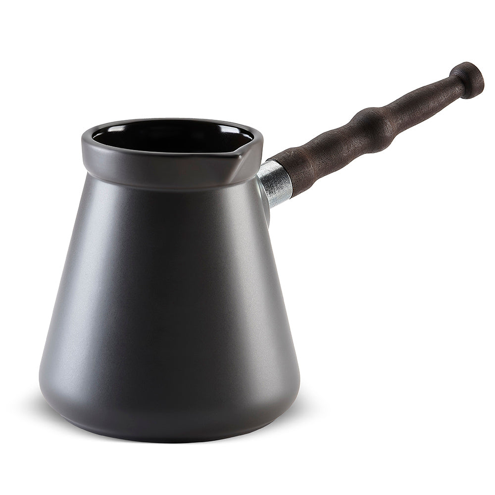 Basic Ibrik - 17 oz - 100% Ceramic Coffee Pot