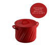 Twist Ceramic Stockpot - Ceramic Lid